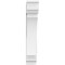 Ekena Millwork Standard Thorton Architectural Grade PVC Bracket with Traditional Ends, 5"W x 24"D x 32"H BKTP05X24X32THR01 - alternate 2